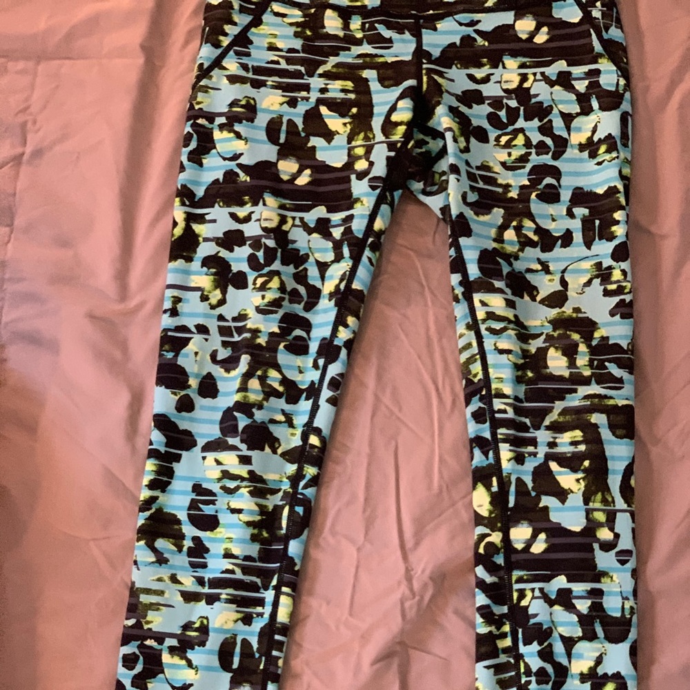 zella leggings midi length (xs)